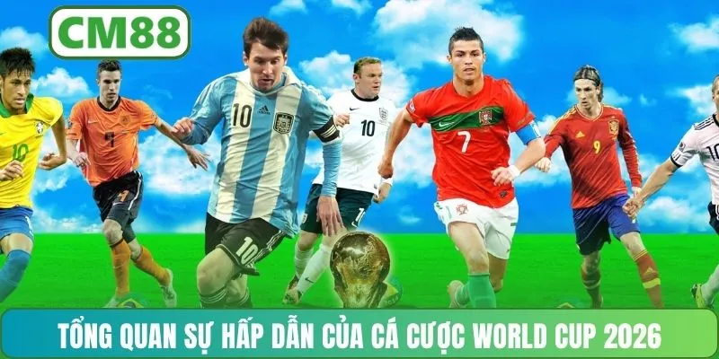 Tổng quan sự hấp dẫn của cá cược World Cup 2026